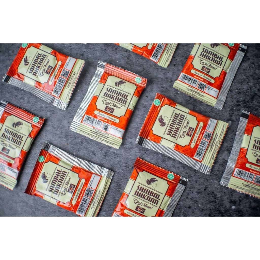 

SAMBAL BAWANG NAKNAN LEVEL 3 (KEMASAN SACHET ISI 50 PCS) BEST SELLER, EXPIRED 2026