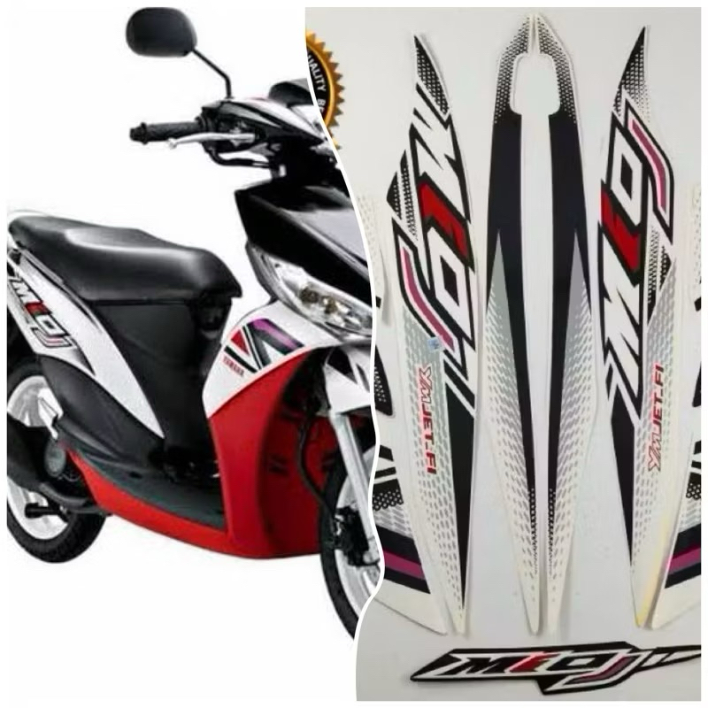 Stiker Striping Lis Les Motor Yamaha Mio J Sporty 2012