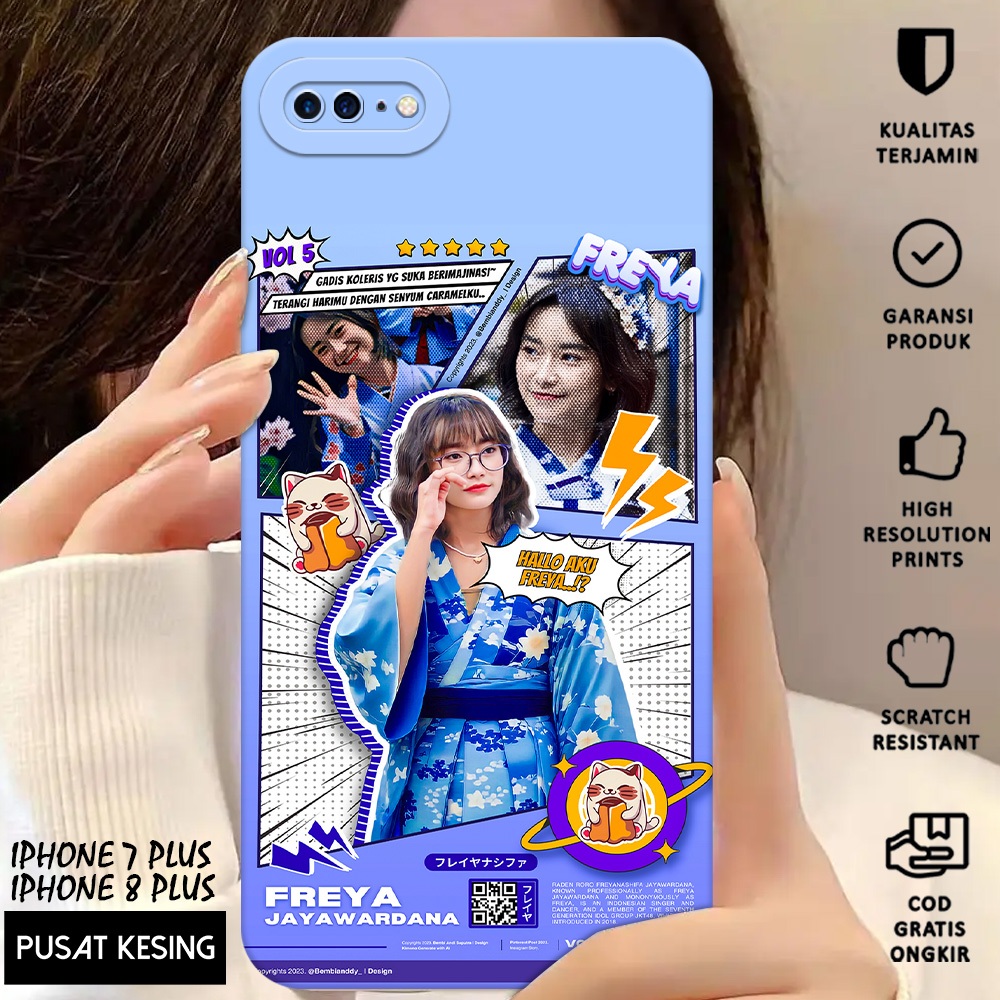 CASE IPHONE 7 PLUS - Casing Hp Iphone 7 Plus Motif JKT 48 - Case Hp - Casing Iphone 7 Plus - Softcas