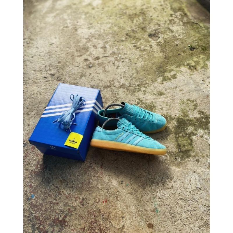 Adidas Amsterdam blue mint