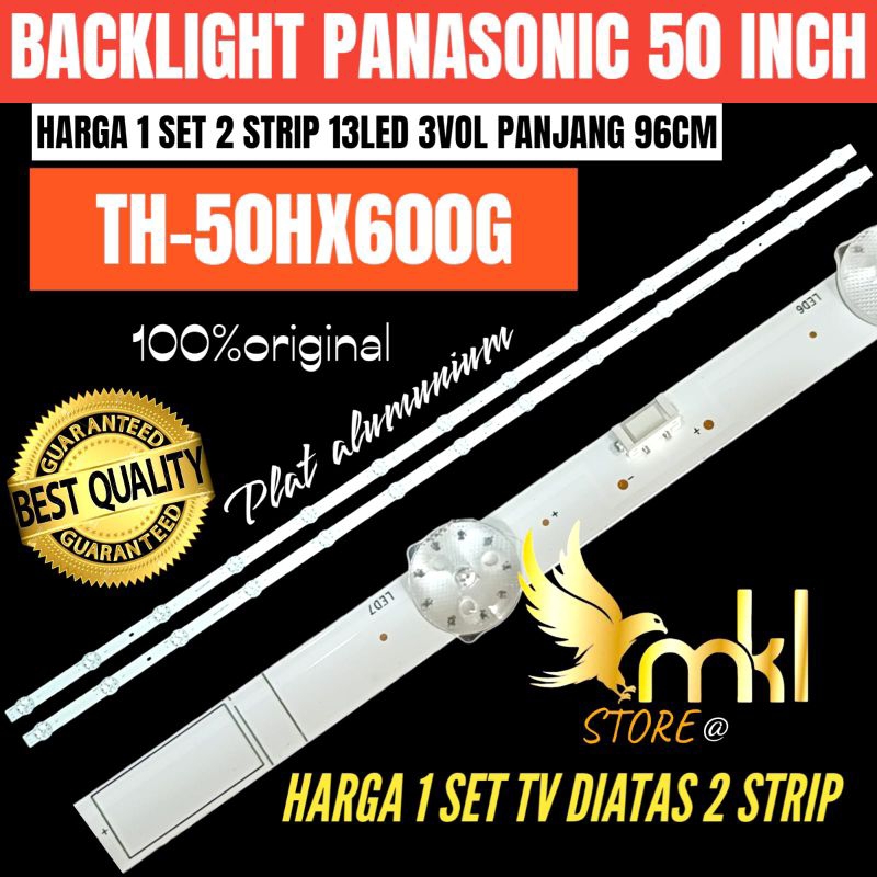 BACKLIGHT TV LED DIGITAL PANASONIC 50 INCH TH -50 HX600G BACKLIGHT TV 50 INCH