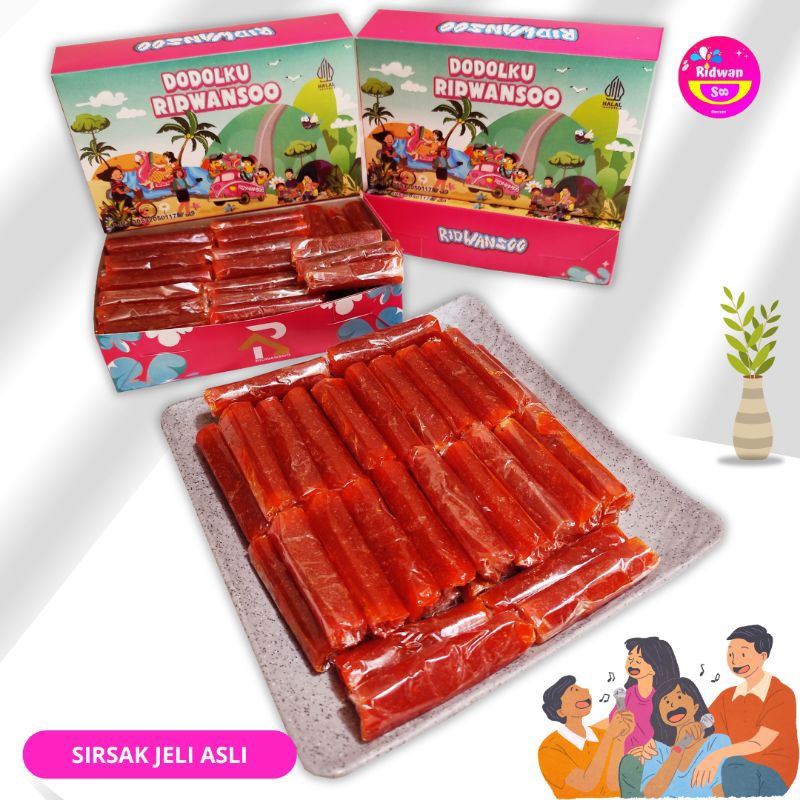 

Dodol Garut Rasa Sirsak Jelly Prrmium 1 kg