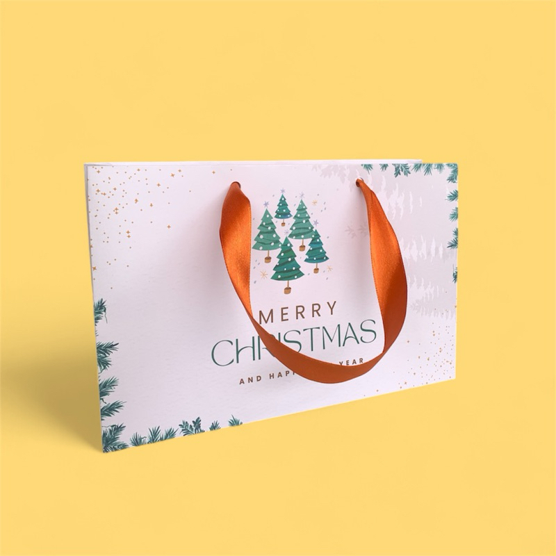 

Paperbag Merry Christmas Ukuran 26x6x16