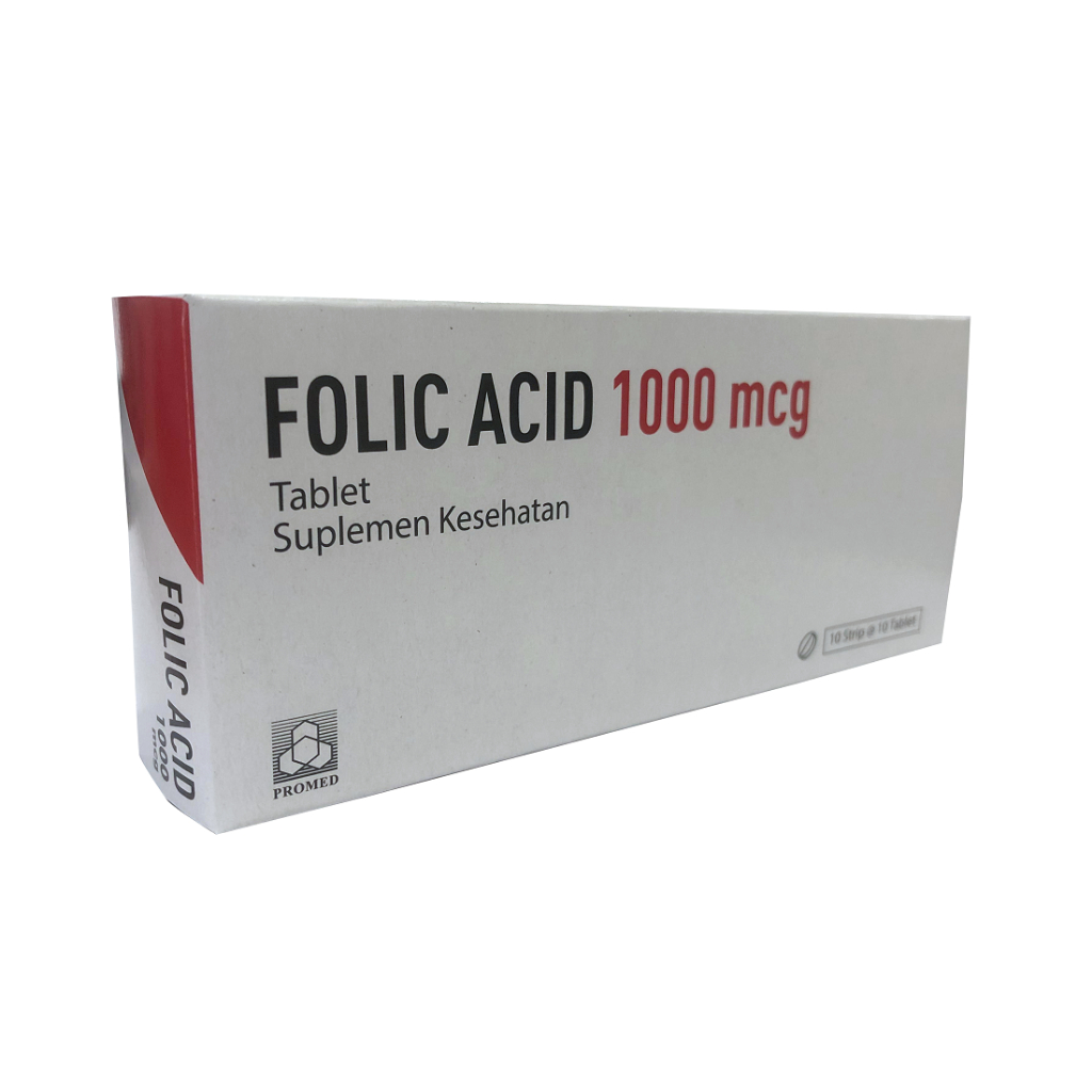 Folic Acid 1000 MGC Per Strip