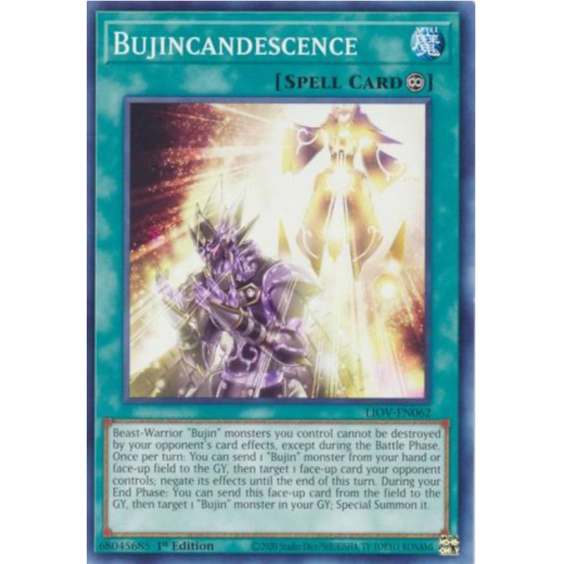kartu yugioh original bujincandescence