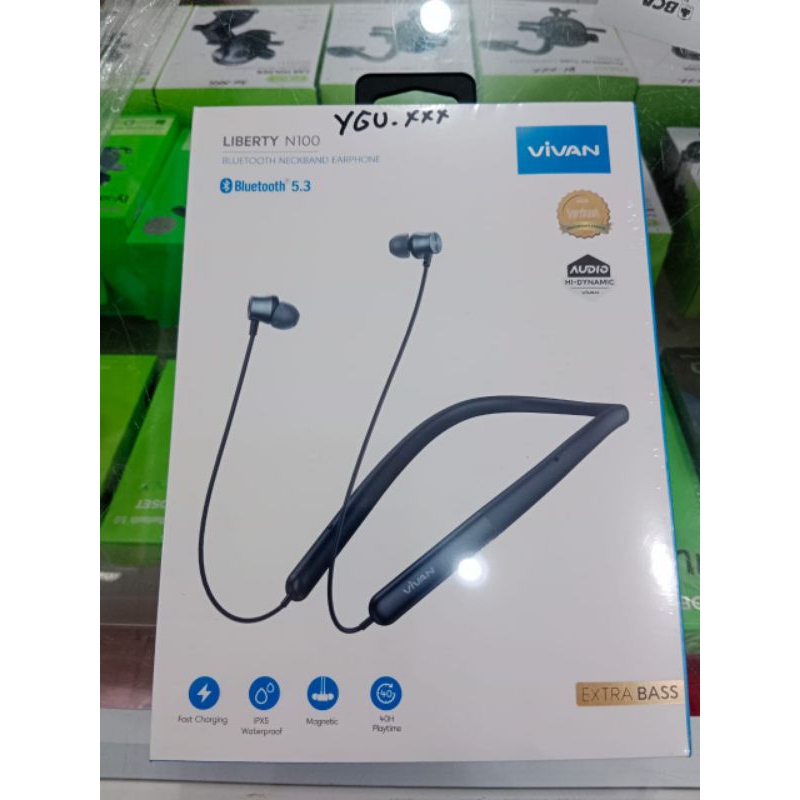 VIVAN LIBERTY N100  BLUETOOTH NECKBAND EARPHONE Bluetooth 5.3