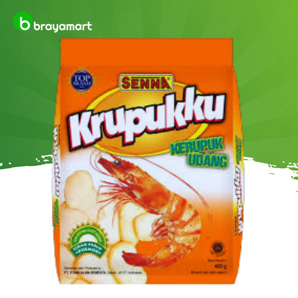 

Krupukku senna kerupuk udang 400 gram Brayamart