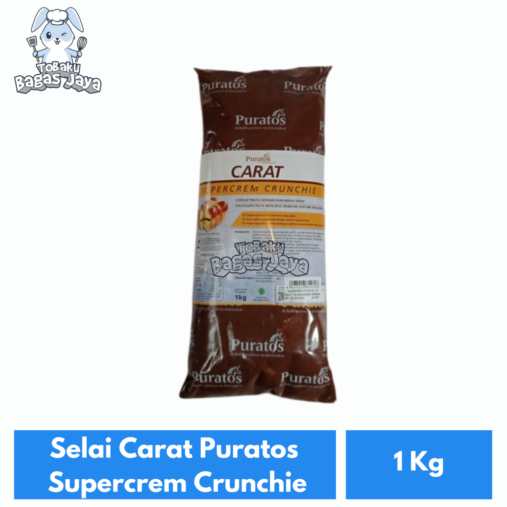 

Selai Coklat Puratos Supercrem Crunchie 1 Kg