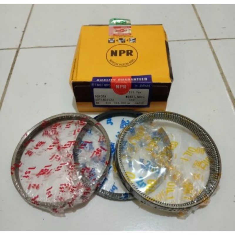 RING SEHER RING PISTON NPR JEPANG HINO DUTRO 130HT 125HT 110HT