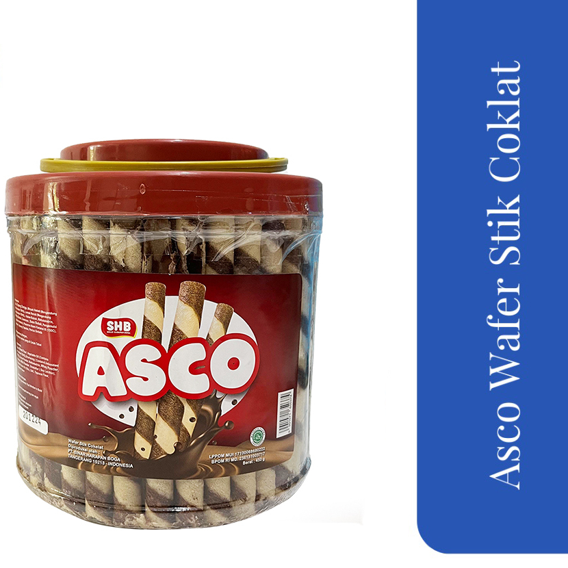 

ASCO Wafer Stik Coklat 450 gr (Isi 1 Pcs)