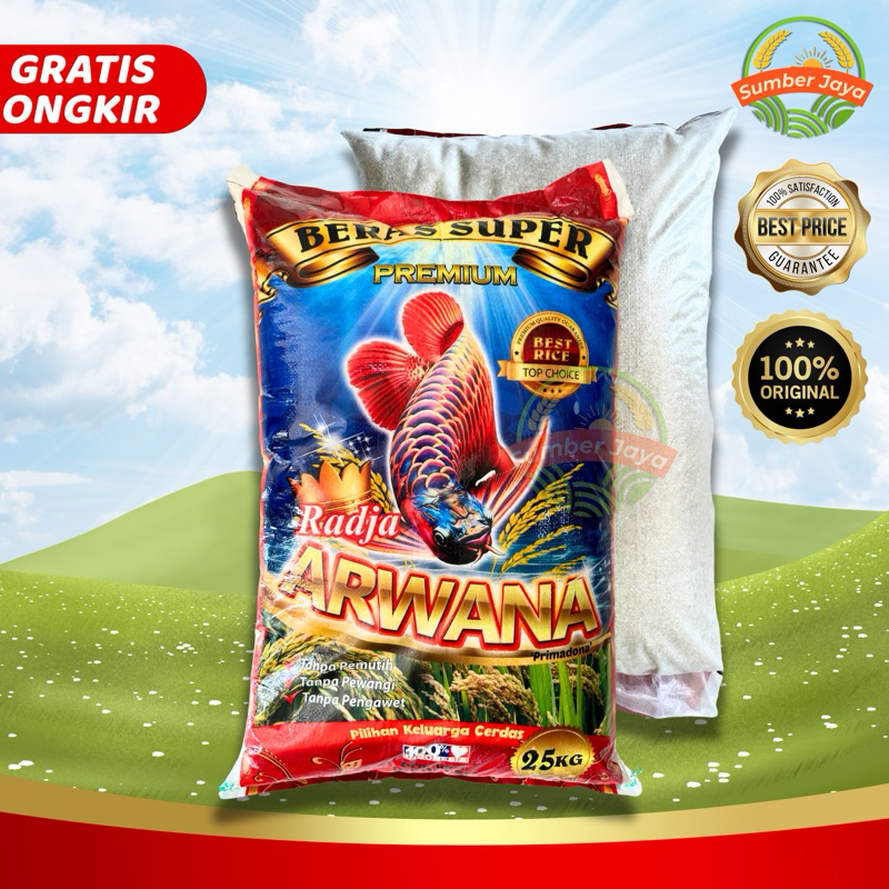 

Beras Premium Radja Arwana 25kg