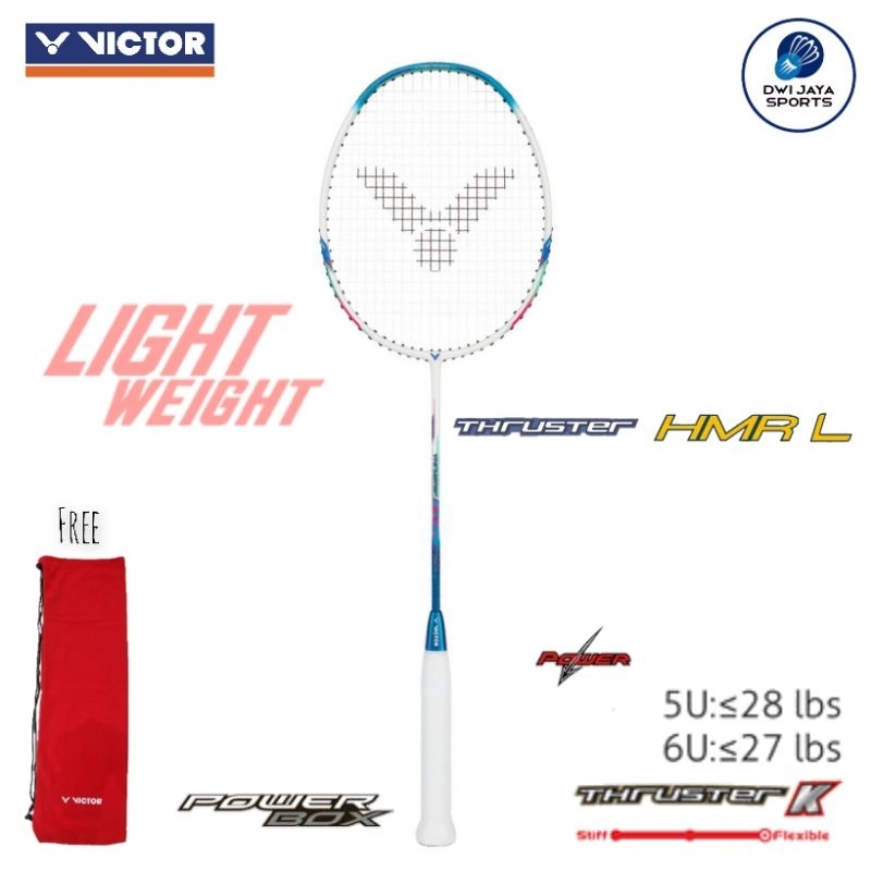 Raket Badminton Victor Thruster k HMRL A | Victor thruster k hmr l a | victor tk hmrl | tk hmr l