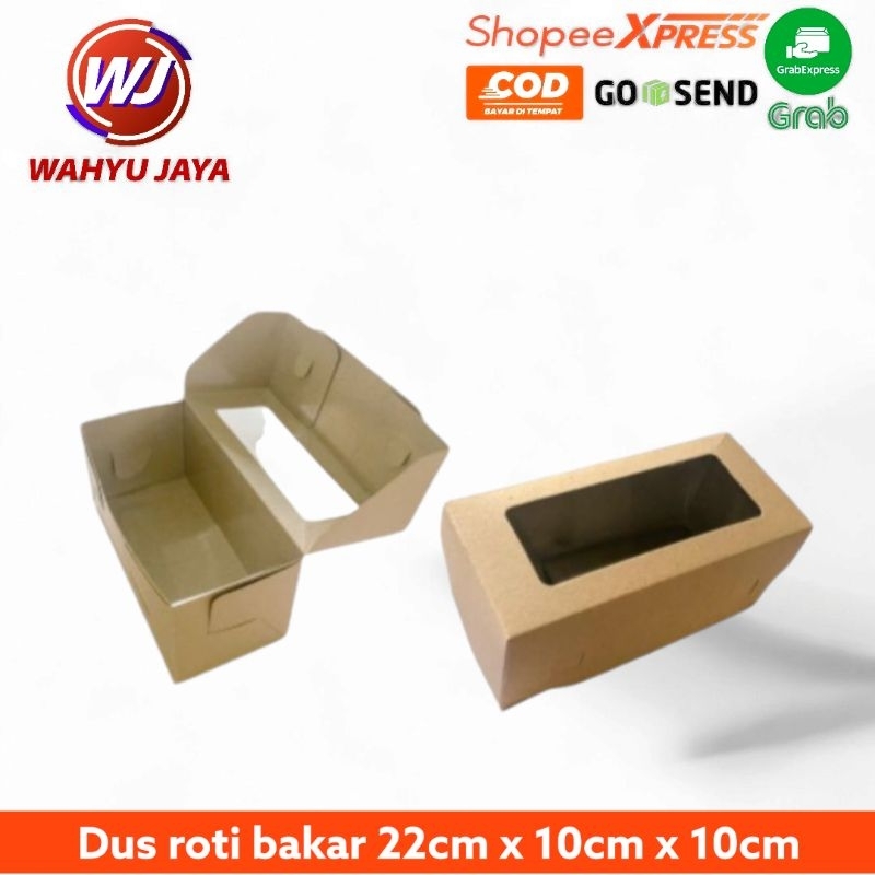 

Dus roti bakar 22cm x 10cm x 10cm @10pcs