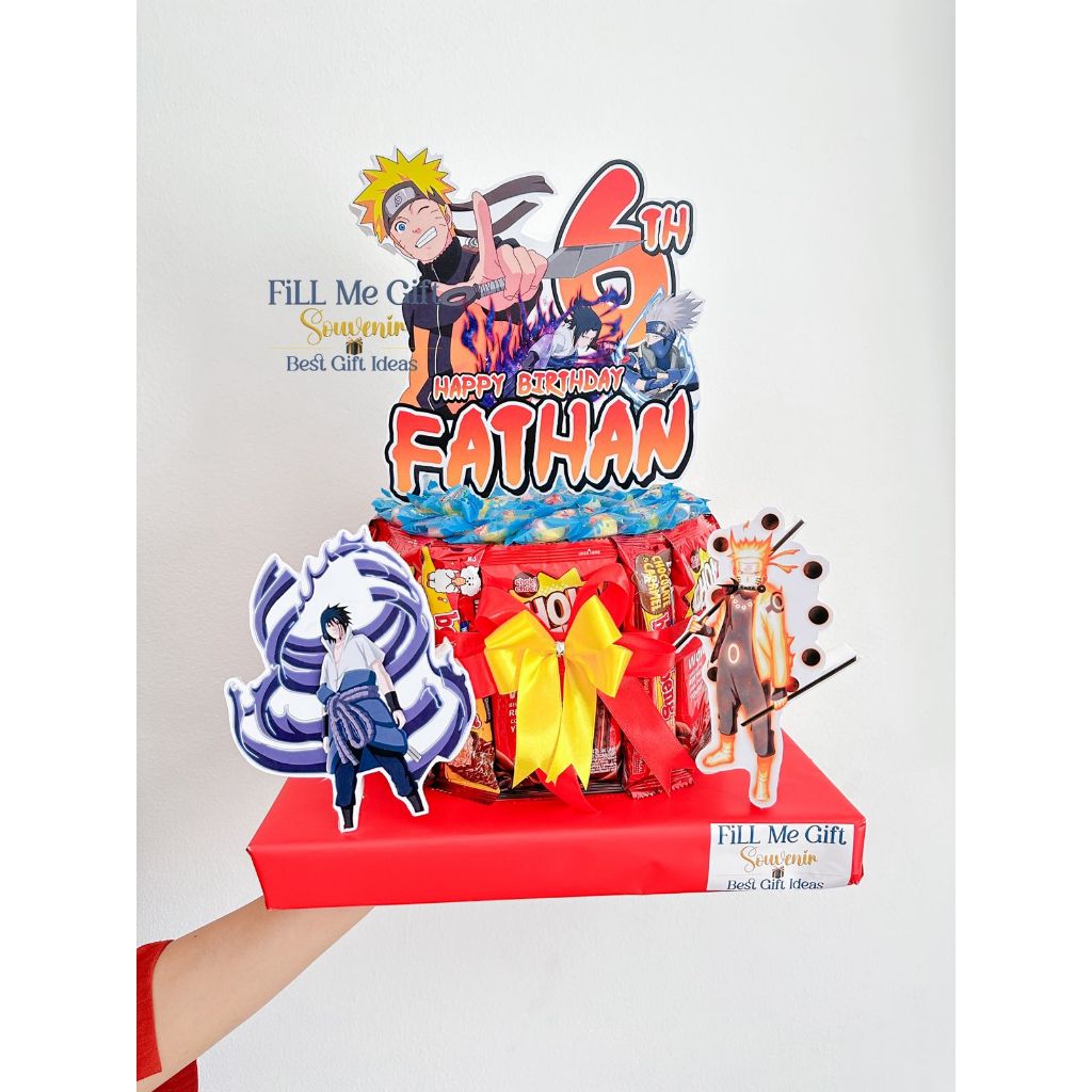 

Snack Tart Ulang Tahun / Birthday Gift Snack Tower Naruto 1 Tingkat