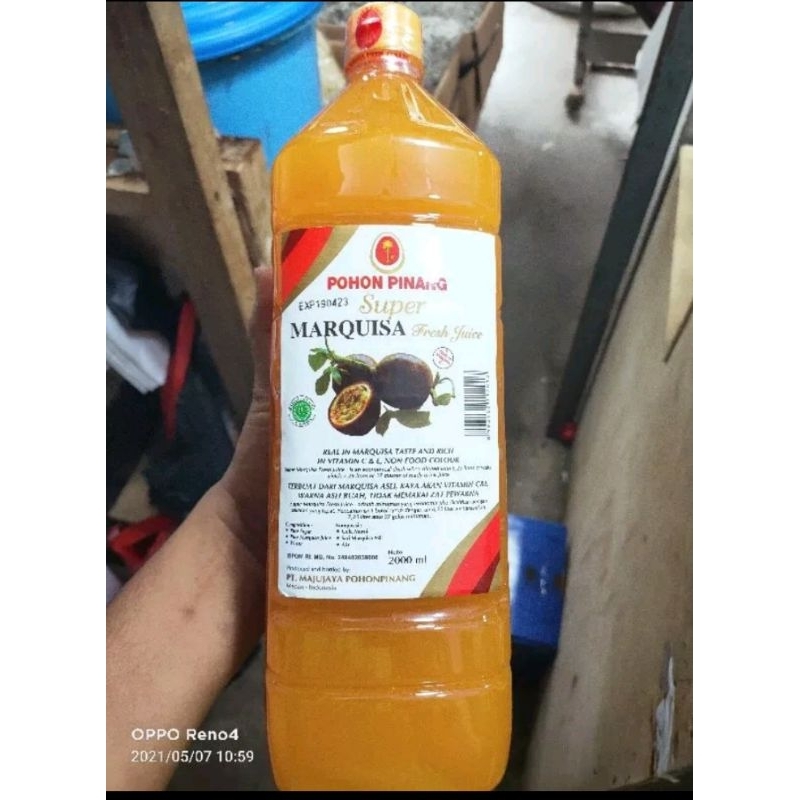 

Sirup Pohon Pinang Super 2 liter