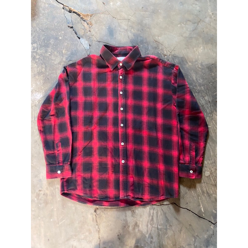 Kemeja flanel second