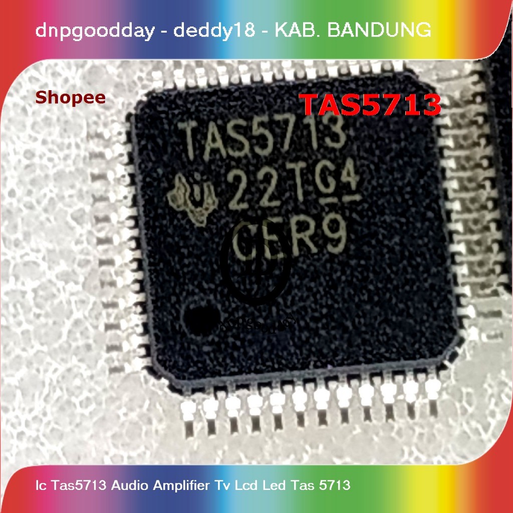 ic tas5713 audio amplifier tv lcd led tas 5713