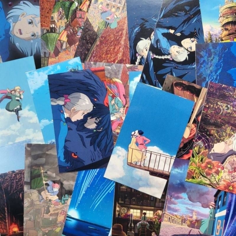 

21pcs HOWLS MOVING CASTLE STICKERS / Ghibli movie sticker / ghibli sticker / sticker ghibli aesthetic / howls sticker aesthetic / deco sticker aesthetic / journaling sticker aesthetic / deco sticker / howls moving castle sticker