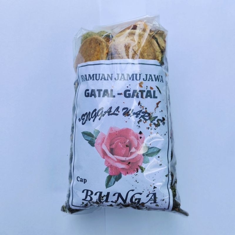 

REMPAH RAMUAN JAMU JAWA GATAL-GATAL CAP BUNGA
