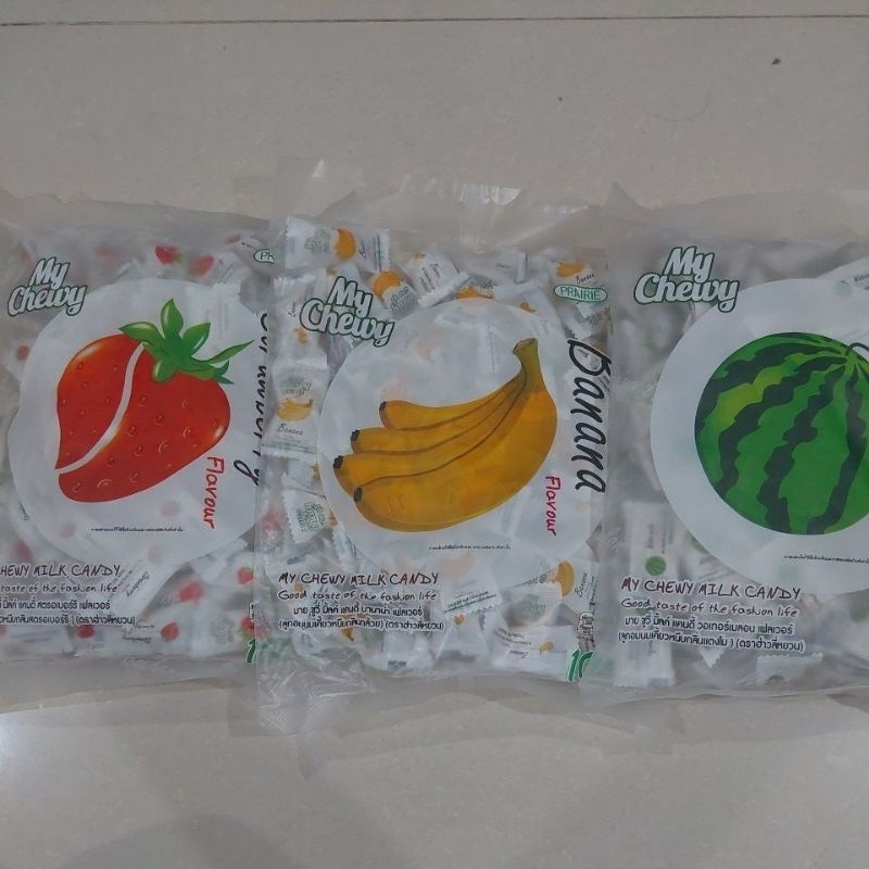 

My Chewy Milk Candy Thailand / Permen susu rasa aneka buah