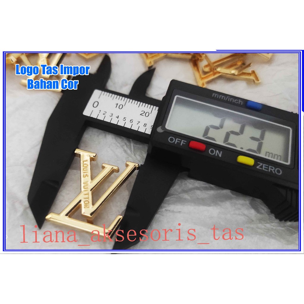 AKSESORIS WANITA - LOGO TAS WANITA UNTUK HIASAN TAS