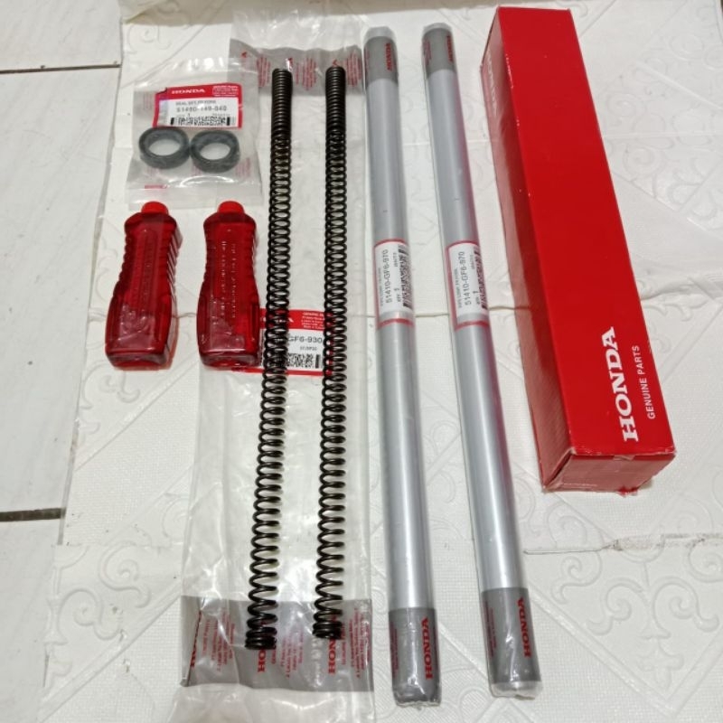 Shock depan honda win win 100 win oli sil per GF6 komplit