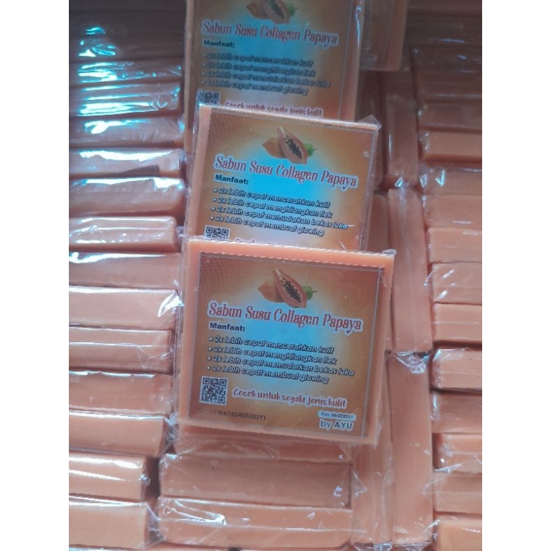 sabun collagen pepaya