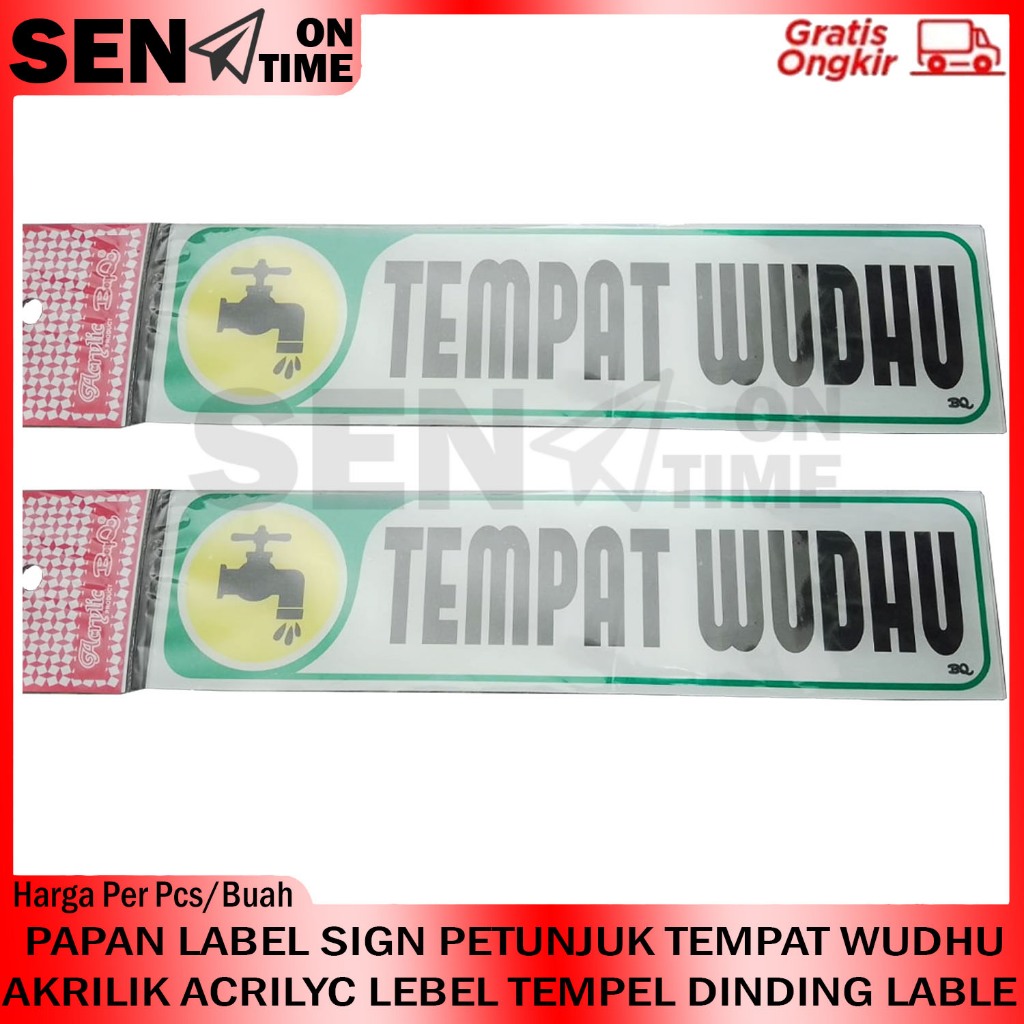 

Papan Akrilik Sign Board Stiker Petunjuk Tempat Wudhu Tulisan Ruangan Akerilik Label Lebel Lable Acrilyc Kuat Tempel Kaca Label Lengket Double Tape Gantung Rumah Kantor Masjid Musholla Boyko BQ