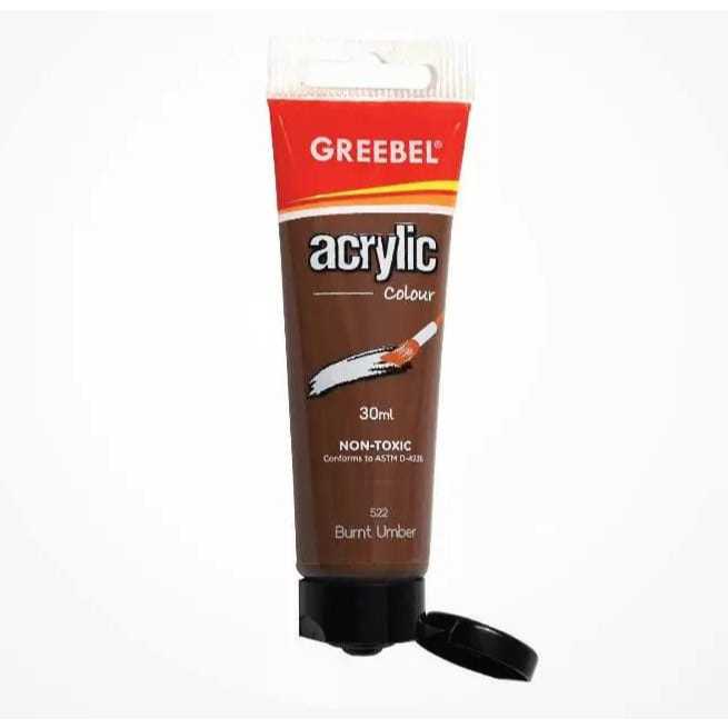 

GREEBEL ACRYLIC 30ML BUNRT UMBER / CAT AKRILIK GREEBEL BURNT UMBER