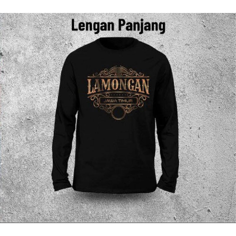 KAOS LAMONGAN JAWA TIMUR LENGAN PANJANG