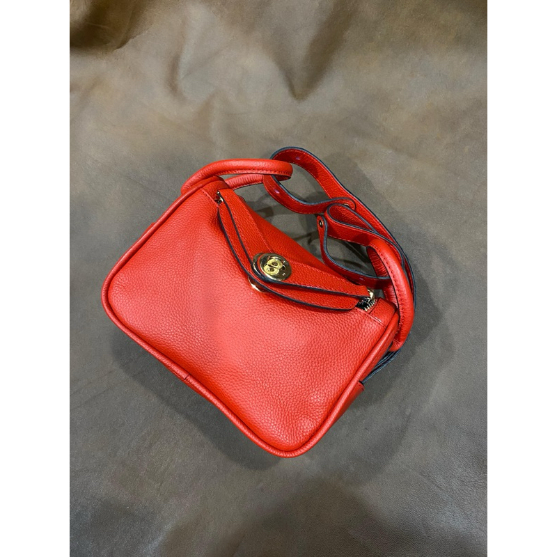 TAS KULIT SAPI MOTIF JERUK ASLI 100% GARUT