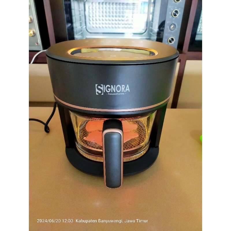 GLASS AIR FRYER SIGNORA