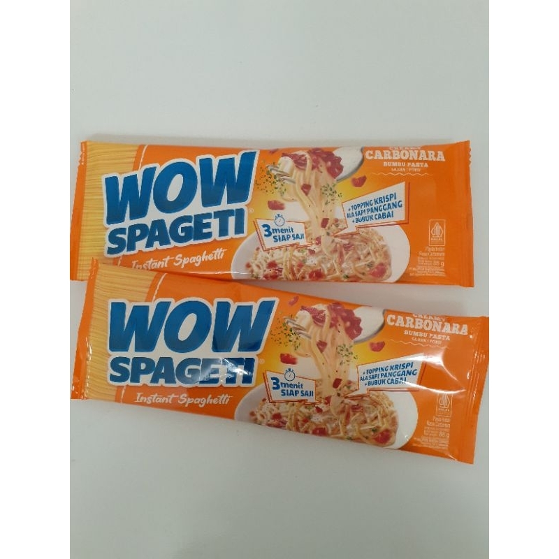 

Wow Spageti Carbonara 88gr