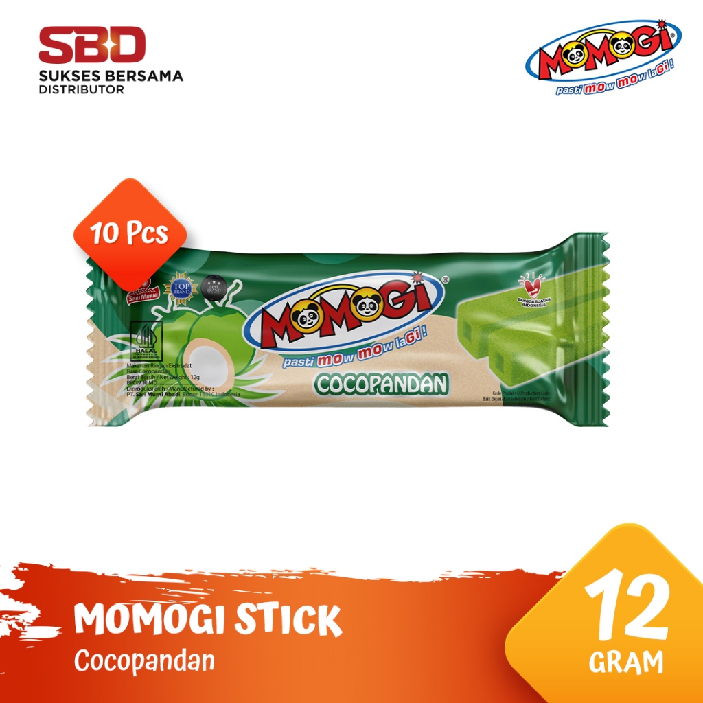 

Momogi Stick 12gr - Cocopandan [1 Box @ 10 Pcs]