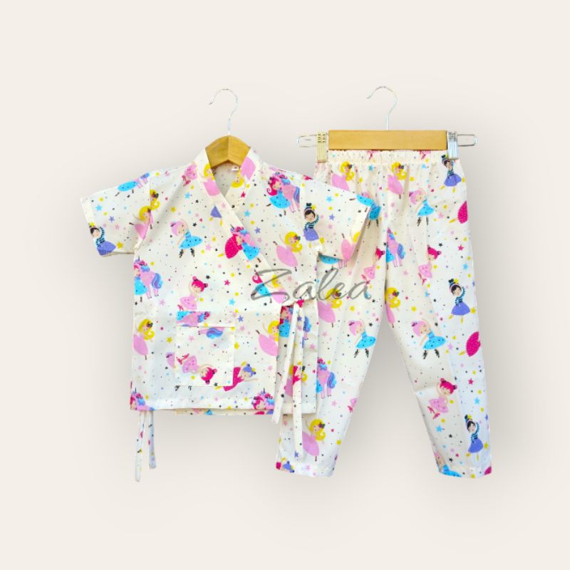 Baju tidur anak perempuan kimono