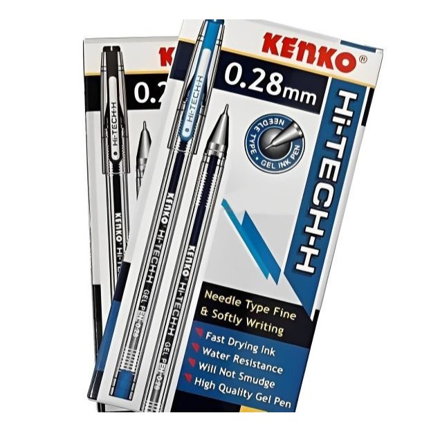 

KENKO HITECH 0.28 BOLPEN BIRU/ PCS