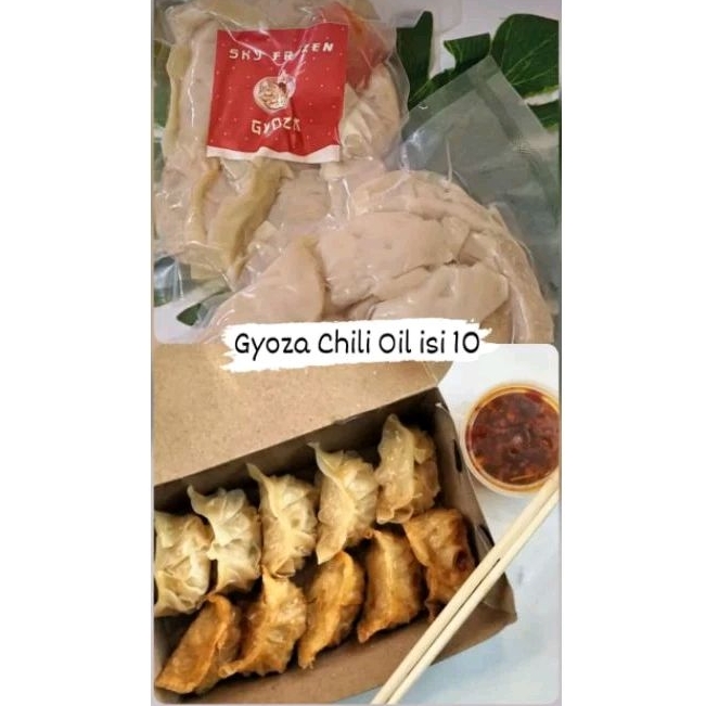 

Dimsum Gyoza Chili Oil isi 10 biji