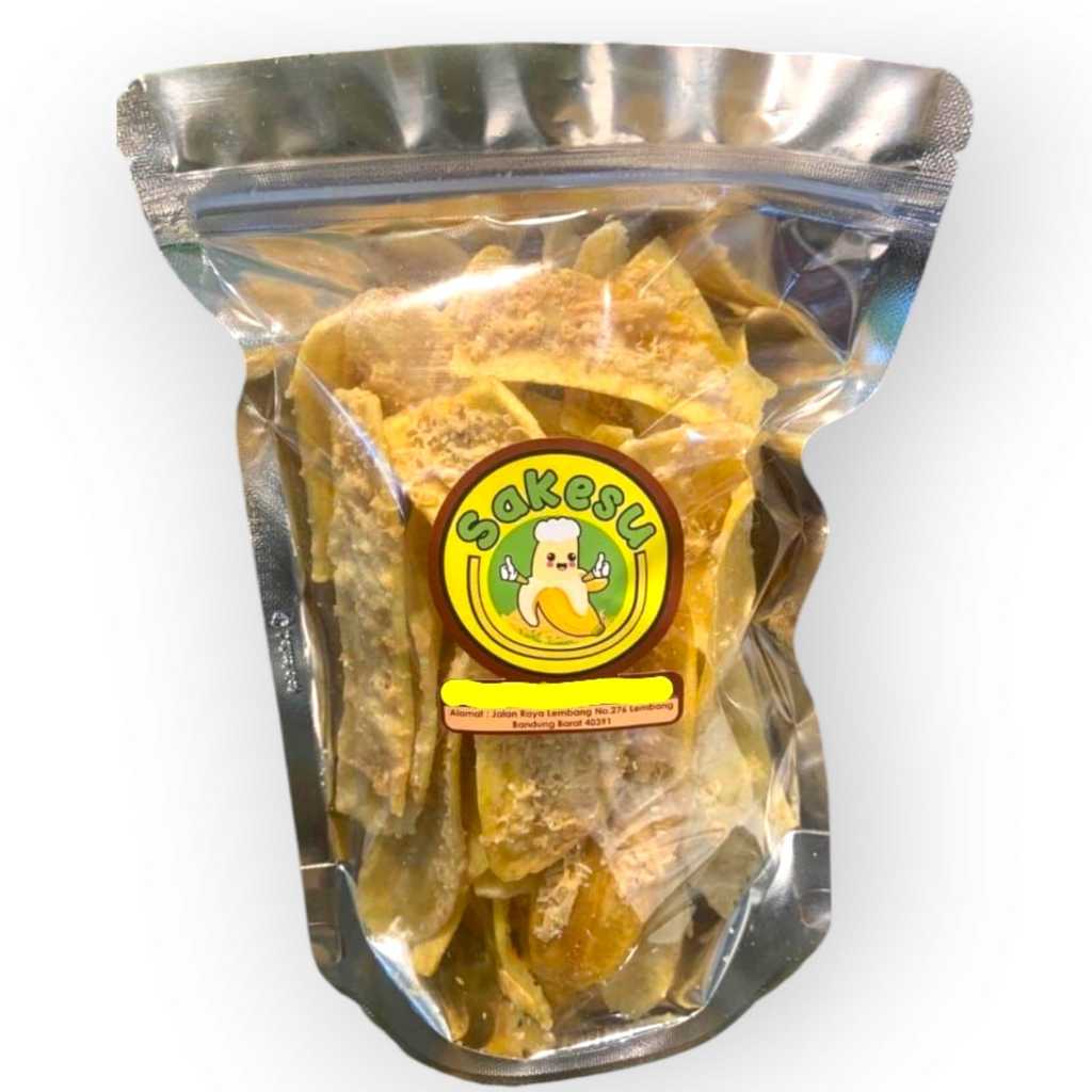 

Sakesu Keripik pisang keju susu oven 170 gram