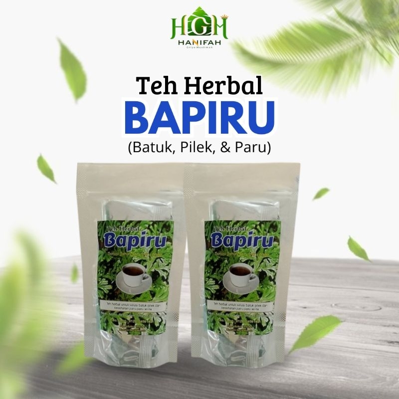 

Teh Herbal Bapiru/Batuk Pilek Paru/Teh Herbal