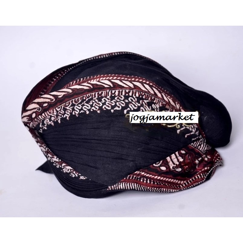 Blangkon Istimewa Jogja Jebeh  Murah Bisa Dilipat Motif Batik Iket Kumiter