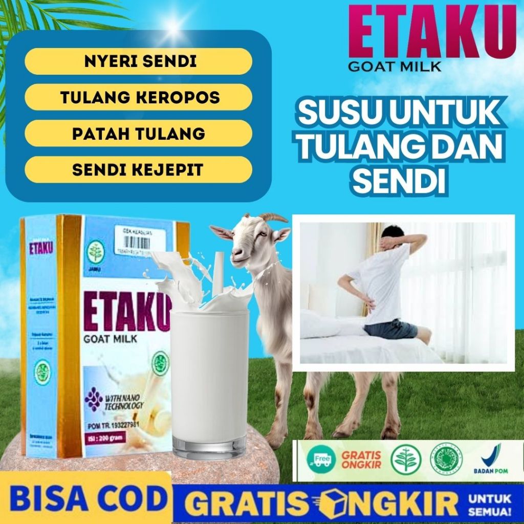 

Susu Untuk Tulang Dan Sendi, Susu Radang Sendi, Susu Untuk Persendian