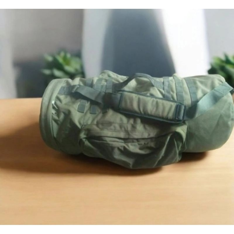 TAS PULSAK JATAH TNI ORIGINAL DUFFLE BAG | TAS BARANG TNI | TAS TRAVEL | TAS KAPSUL TNI