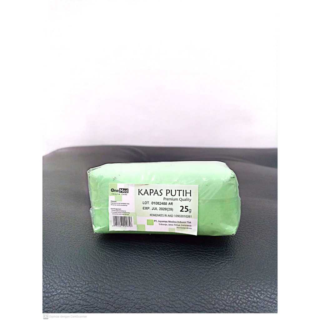 Kapas putih onemed / kapas pembatul / kapas luka
