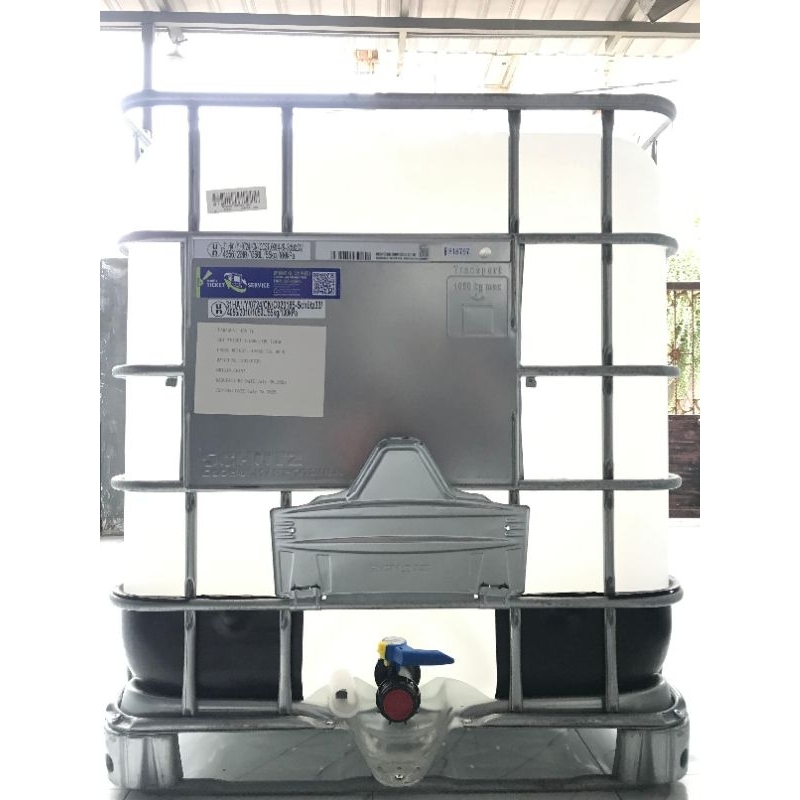 Tangki IBC 1000 Liter / Kempu / Tandon air / Tempat penyimpanan air dan bahan kimia