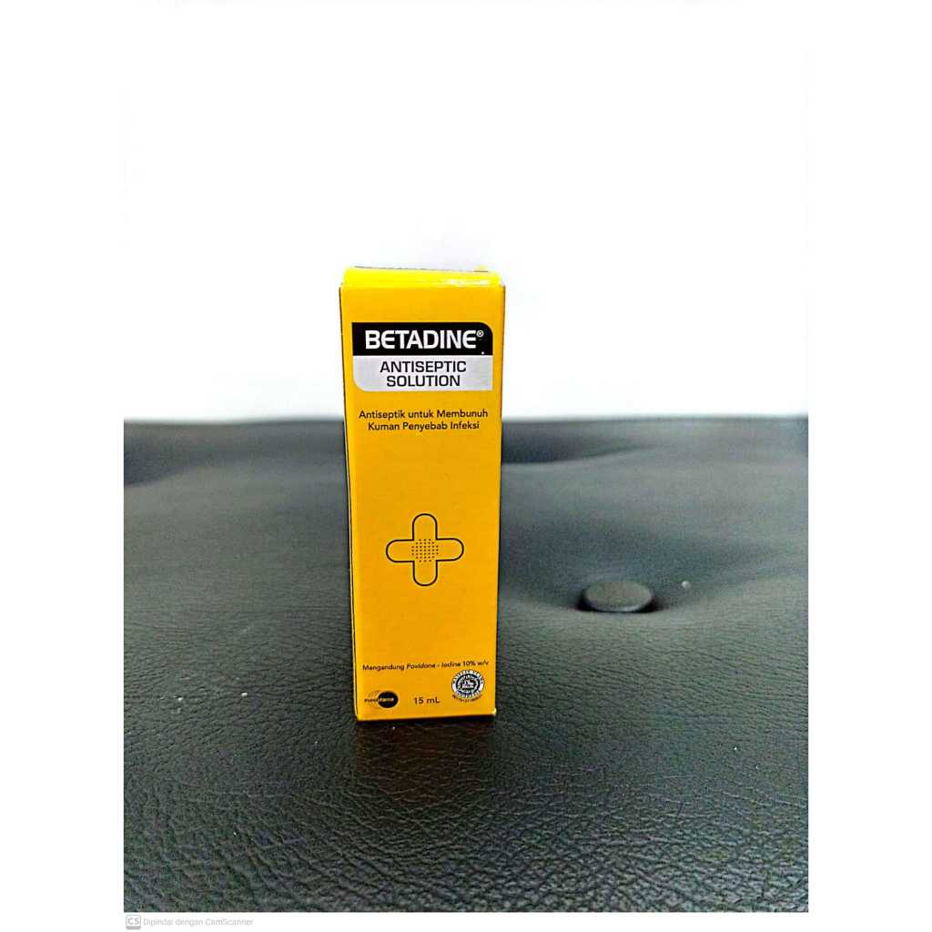 Betadine solutio / pembersih luka / betadine antiseptik