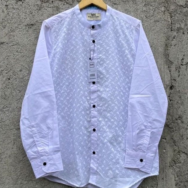 Kemko MK Kemeja Koko Merk Mk Koko pria Kemko berukat kemko MK Bordir