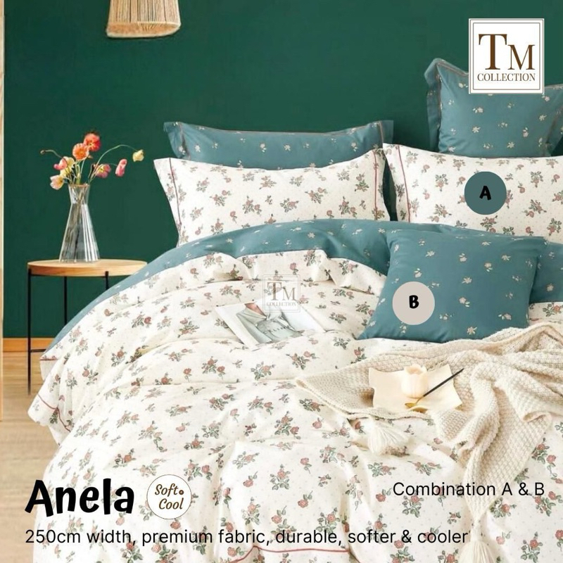 kain sprei meteran anela esra