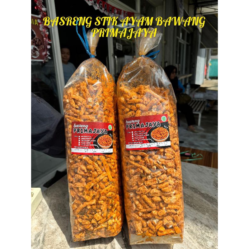 

BASRENG STIK CIKRUH AYAM BAWANG PRIMAJAYA 500gr