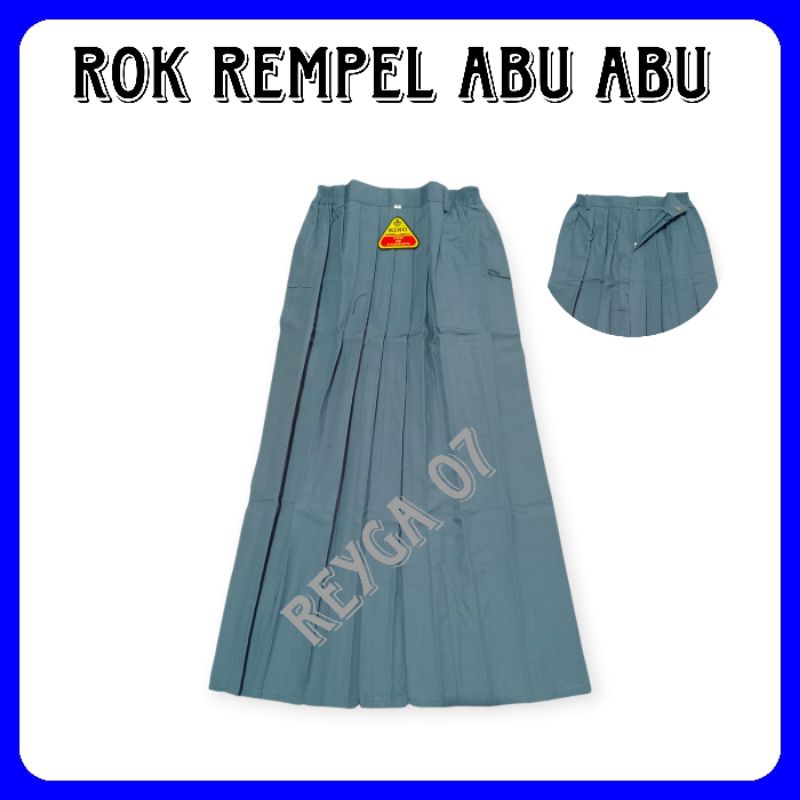 Rok Rempel Panjang SMA Abu Abu