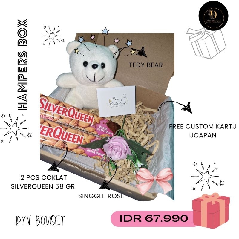 

hampers box/Hampers kado buat cewe bisa cod/KADO ULTAH CEWE